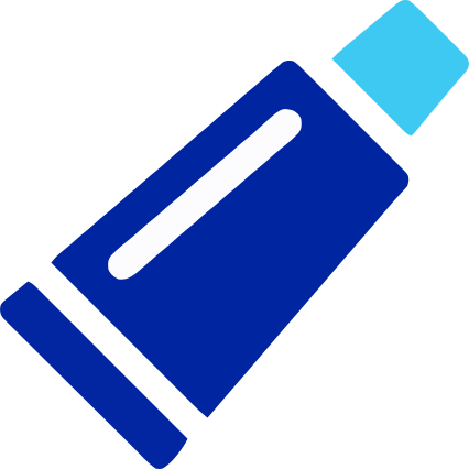 icon of toothpaste