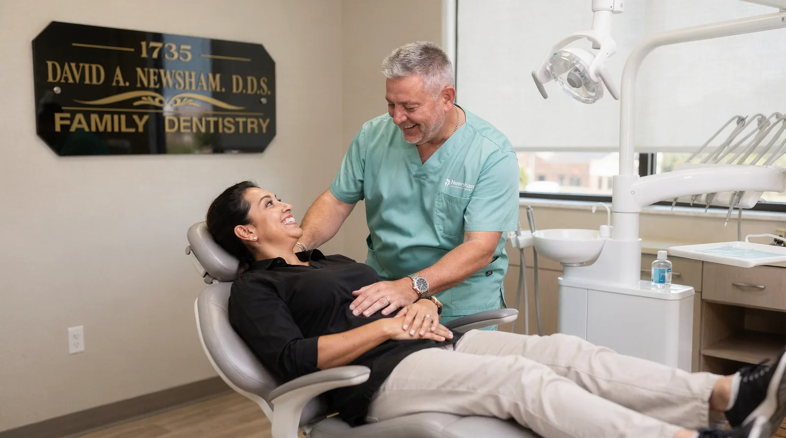 Dr. Newsham specializes in treating patients with dental anxiety and phobias through a calm, understanding