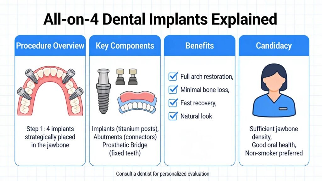 All-on-4 Dental Implants Explained